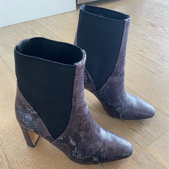 Vince Camuto Leather Ankle Boots - Picture 1 of 5